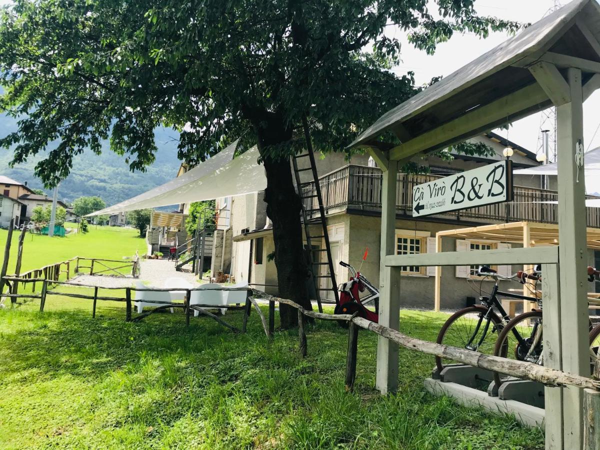 Ca Viro Bed & Breakfast Albosaggia Exterior photo